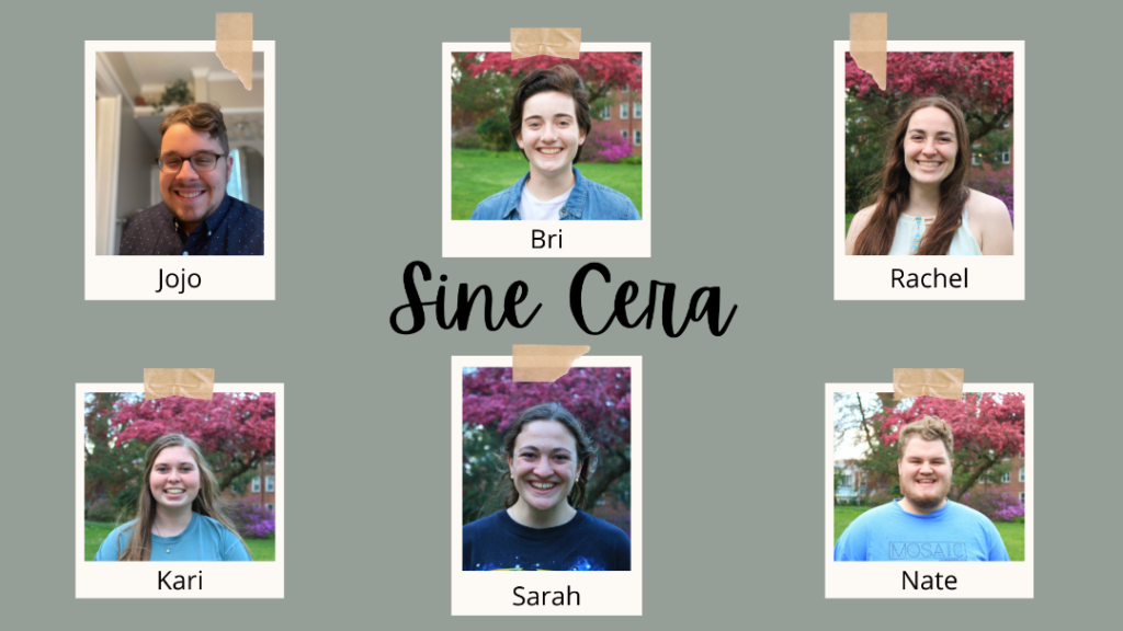 “SINE CERA” Ministry Team Sunday May 23rd 2021